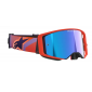 Мотокрос очила ALPINESTARS SUPERTECH CORP CORAL/PURLE MIRROR-BLUE thumb