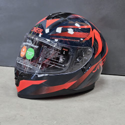 Каска O'NEAL CHALLENGER EXO V.22 RED/BLUE ДЕФЕКТ