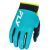 Мотокрос ръкавици FLY RACING F-16 - Aqua/Black/White