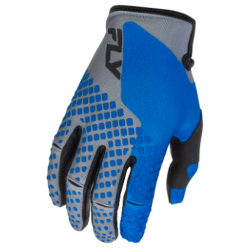 Детски мотокрос ръкавици FLY RACING Kinetic - Blue/Grey/Black