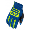 Мотокрос ръкавици FLY RACING Lite L.E. Lancer - Navy/Hi-Vis