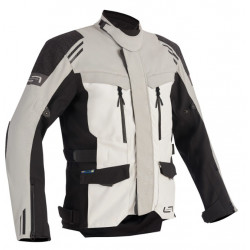 Текстилно мото яке Lindstrands Storbo Light Grey Black Текстилно мото яке Lindstrands Storbo Light Grey Black
