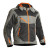 Текстилно мото яке Lindstrands Rexbo Grey/orange