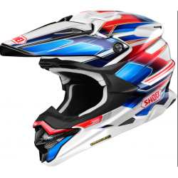 Мотокрос каска SHOEI VFX-WR 06 SPARKLE TC-10