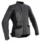 Текстилно мото яке Lindstrands Storbo Graphite Dark Grey Black thumb