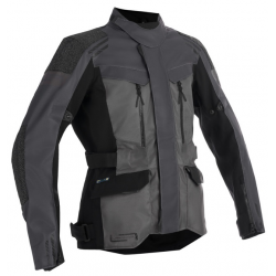 Дамско текстилно мото яке Lindstrands Storbo Graphite Dark Grey Black