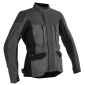 Дамско текстилно мото яке Lindstrands Storbo Graphite Dark Grey Black thumb