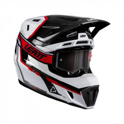 Мотокрос каска LEATT Kit Moto 7.5 White/Red V26