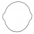 Гaрнитура капак съединител външна ATHENA KTM EXC-F250 07-13, SX-F250 06-12