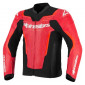 Кожено яке ALPINESTARS GP FORCE V2 AIR RED/FLUO thumb