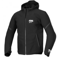 Мото суитшърт ALPINESTARS Aeroshell WP BLACK