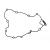 Гaрнитура капак съединител вътрешна ATHENA KTM EXC150 20-23, SX125/150 16-22; Husqvarna TC125 16-22, TE150 17-23; Gas Gas MC125 21-23