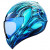 Каска ICON DOMAIN NOUVEAU BLUE thumb