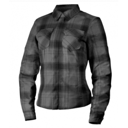 Дамска мото риза ICON Fallblock Flannel Black Дамска мото риза ICON Fallblock Flannel Black