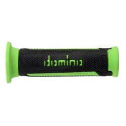 Ръкохватки DOMINO GRIP STREET TURISMO BLACK/GREEN Ръкохватки DOMINO GRIP STREET TURISMO BLACK/GREEN
