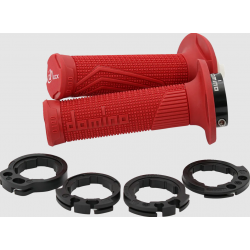 Ръкохватки DOMINO GRIPS DOMINO D100 LockOn RED Ръкохватки DOMINO GRIPS DOMINO D100 LockOn RED