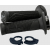 Ръкохватки DOMINO D100 LOCK ON GRIPS 1 CABLE BLACK