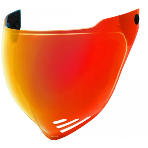 Червен иридиев визьор за каска ICON DOMAIN CALYPSO RED Червен иридиев визьор за каска ICON DOMAIN CALYPSO RED