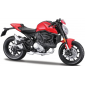 Мотоциклет играчка Ducati Monster Red/Grey 2021 thumb