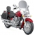 Мотоциклет играчка Yamaha Road Star Red/Silver 2001 thumb