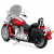 Мотоциклет играчка Yamaha Road Star Red/Silver 2001 thumb