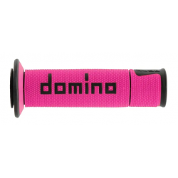 Ръкохватки DOMINO GRIPS A450 PAIR FUCHSIA/BLACK Ръкохватки DOMINO GRIPS A450 PAIR FUCHSIA/BLACK