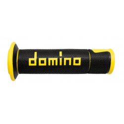 Ръкохватки DOMINO GRIPS A450 PAIR BLACK/YELLOW