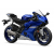 Мотоциклет играчка Yamaha YZF R6 Metallic Blue 2020