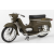Мотоциклет играчка Jawa 50 Pioneer 1967 Green Military