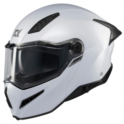 Отваряема каска AXXIS GHOSTFIGHTER SV A0 GLOSS WHITE