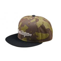 Шапка TROY LEE DESIGNS Flat Bill Snapback Signature - CAMOFLAGE