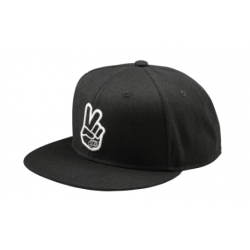 Шапка TROY LEE DESIGNS Flat Bill Snapback Peace - BLACK