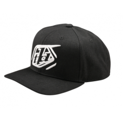 Шапка TROY LEE DESIGNS Curved Snapback Stamp - BLACK