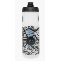 Бутилка за вода Peaty's x Fidlock Lockin Bottle Topo Clear 600ml