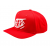Шапка TROY LEE DESIGNS Curved Snapback Stamp - RED thumb