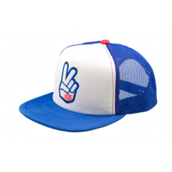 Шапка TROY LEE DESIGNS Trucker Snapback Peace Out - BLUE