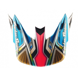 Козирка за каска TROY LEE DESIGNS SE5 Carbon Lowrider - Silver