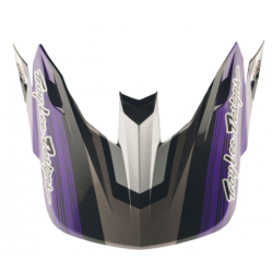 Козирка за каска TROY LEE DESIGNS SE5 Carbon Stripes - Black/Purple