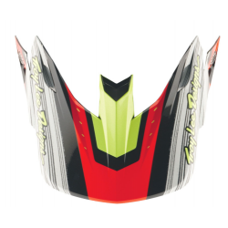 Козирка за каска TROY LEE DESIGNS SE5 Carbon Stripes - Black/Infra Red