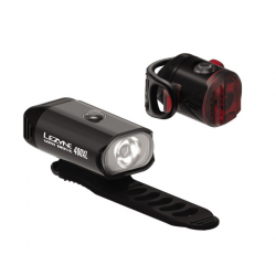 Вело светлини LEZYNE MINI DRIVE 400 XL / FEMTO USB PAIR Black Bike Lights