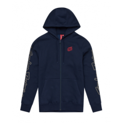 Суитшърт TROY LEE DESIGNS Zip Up Branded - Navy