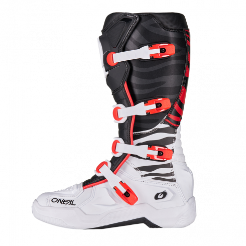 Мотокрос ботуши O'NEAL 3SRS MX ZEBRA BLACK/WHITE/RED Мотокрос ботуши O'NEAL 3SRS MX ZEBRA BLACK/WHITE/RED