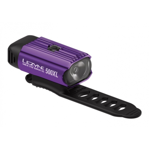 Вело светлини LEZYNE HECTO DRIVE 500XL PURPLE Bicycle Light Вело светлини LEZYNE HECTO DRIVE 500XL PURPLE Bicycle Light