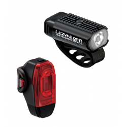Вело светлини LEZYNE Hecto Drive 500XL / KTV Drive+ Pair Bicycle Light