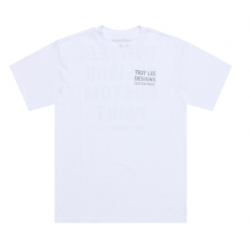 Тениска TROY LEE DESIGNS Paint Shop - White
