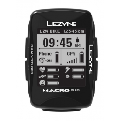 Вело GPS LEZYNE MACRO PLUS GPS BLACK