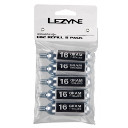 Патрони CO2 LEZYNE 16G CO2 CARTRIDGE - 5 PACK