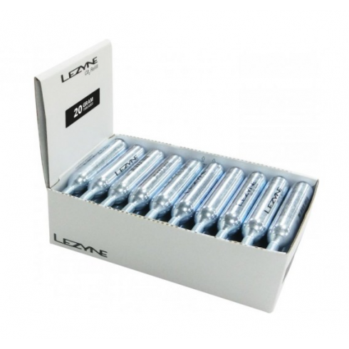Патрони CO2 LEZYNE 20G CO2 CARTRIDGE Silver Box 30pcs Патрони CO2 LEZYNE 20G CO2 CARTRIDGE Silver Box 30pcs