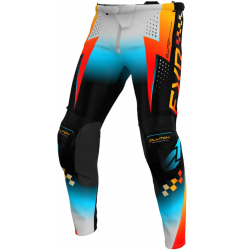 Детски мотокрос брич FXR CLUTCH MX26 GREY/SKY ORANGE