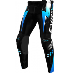 Мотокрос брич FXR CLUTCH PRO BLACK/BLUE/WHITE